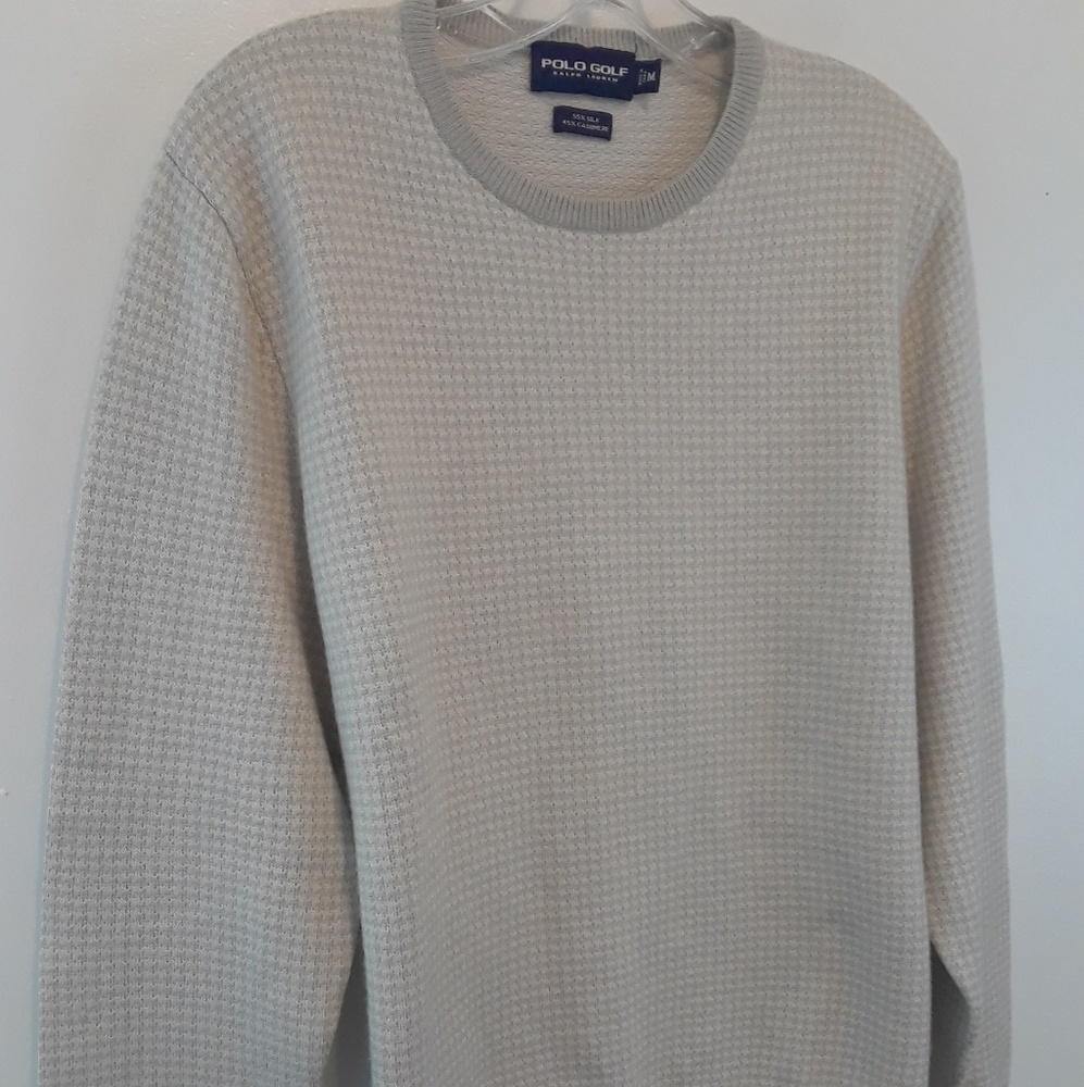 Polo Golf Ralph Lauren Men Silk Cashmere Sweater